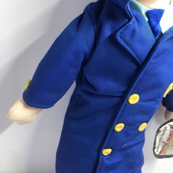 Three Stooges Moe Police Uniform 16" Plush Doll Collectible. Please Read. - Picture 5 of 16